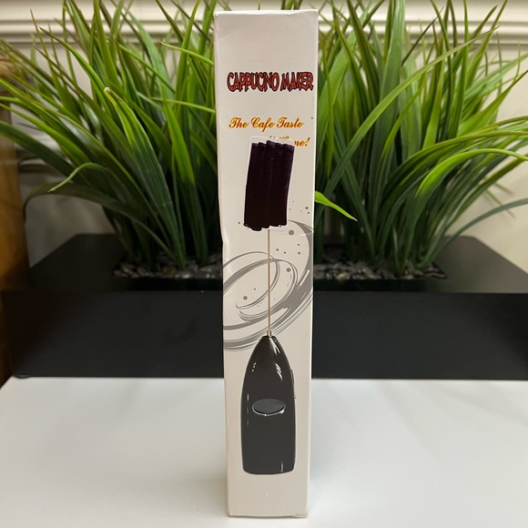 💥NEW💥Coffee frother milk eggs cappuccino café latte frothy mixer black battery - Picture 3 of 9